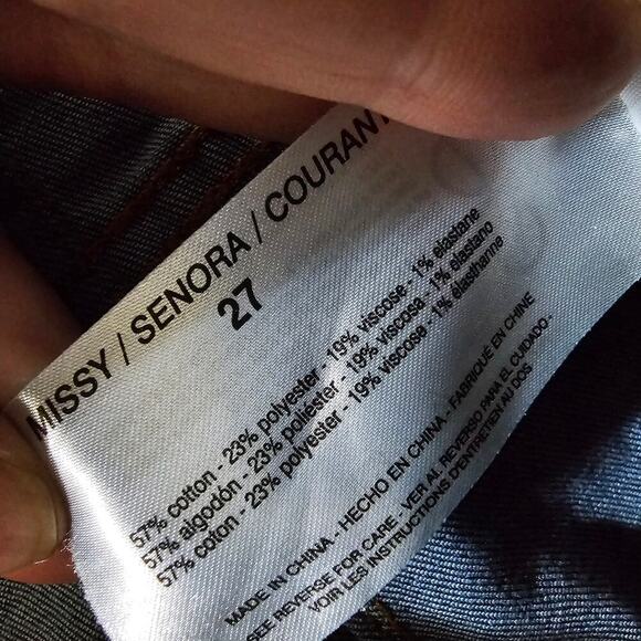 Sanctuary Jeans 27 Belted Ankle Skinny Crop High Rise Minimalist Casual Chic - Picture 13 of 13